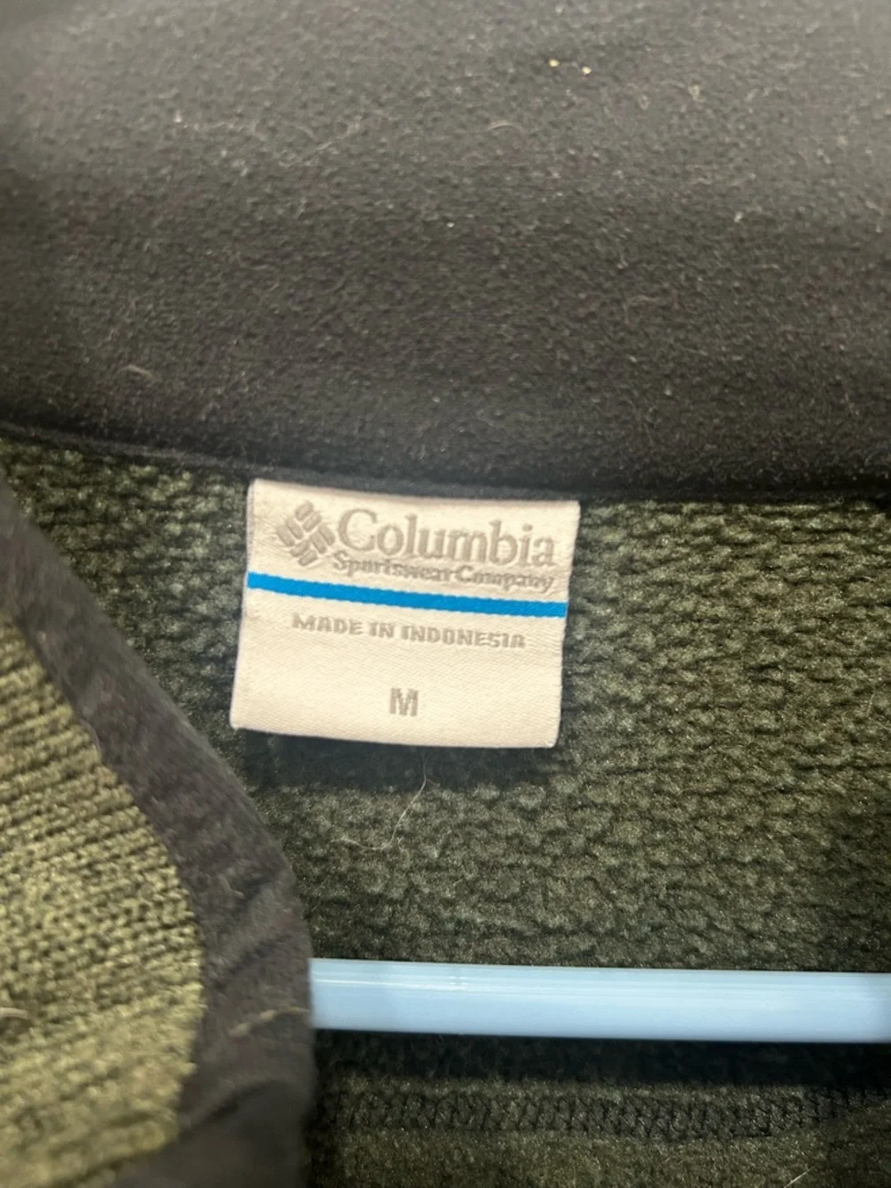 Columbia Jacket‎ Softshell Men’s Medium Hunter Green Omnishield Full Zip Winter